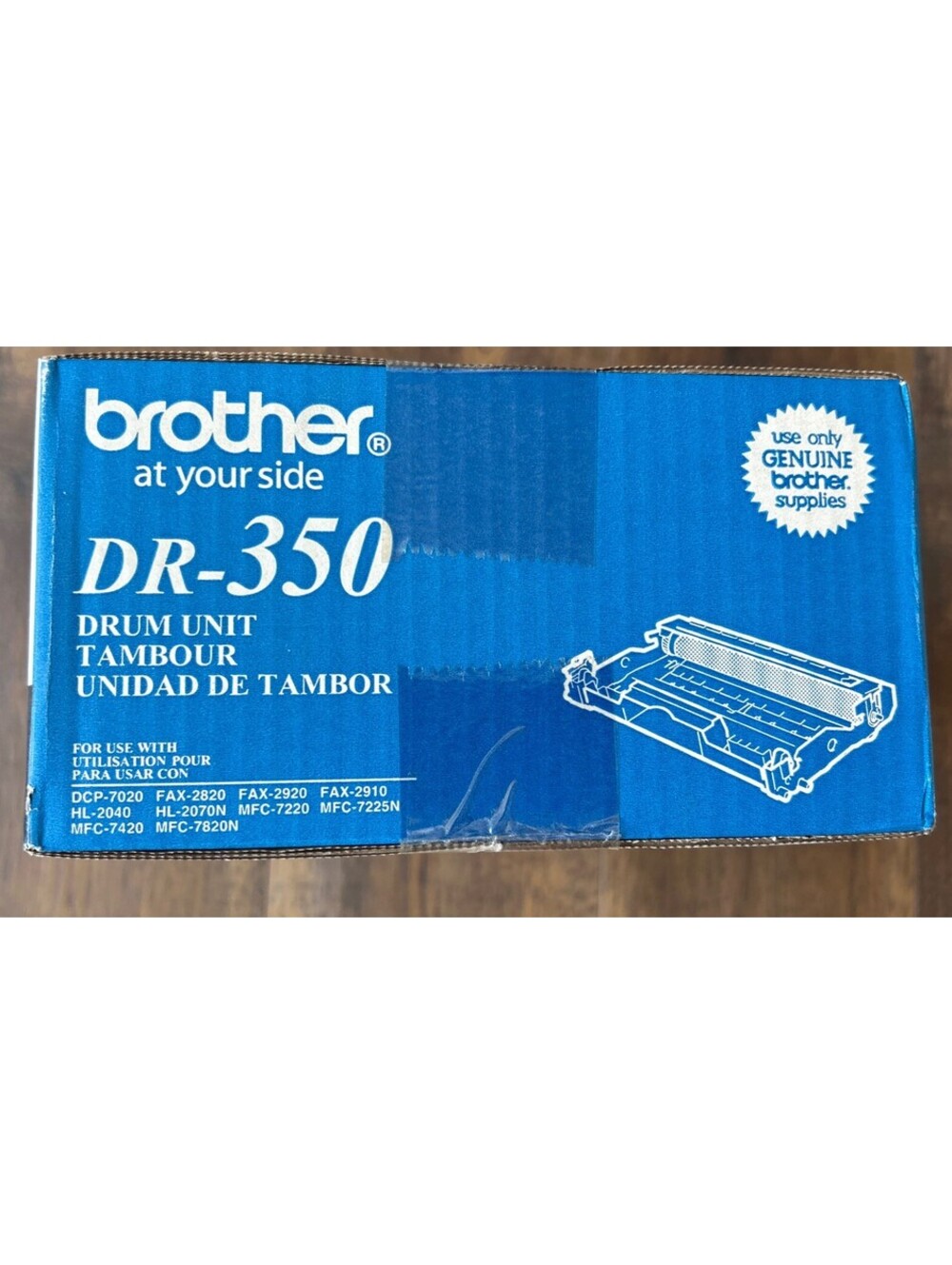 Genuine Brother DR- 350 Drum Unit - NEW SEALED in Original Box